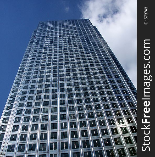 This is a ultra modern office building, Carney Wharf in London Docklands. This is a ultra modern office building, Carney Wharf in London Docklands.