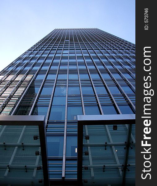 This is a ultra modern office building, Carney Wharf in London Docklands. This is a ultra modern office building, Carney Wharf in London Docklands.