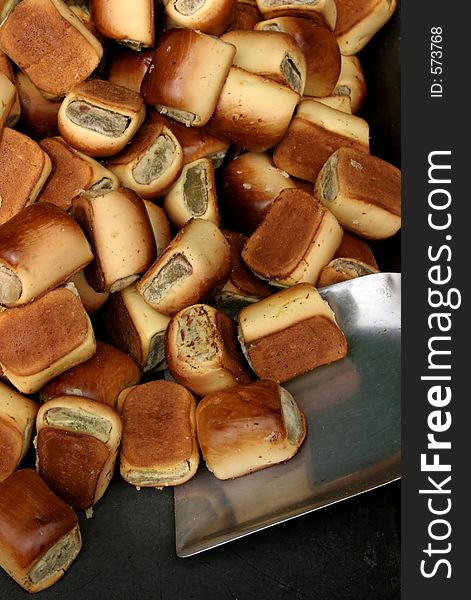 Mini bread rolls
