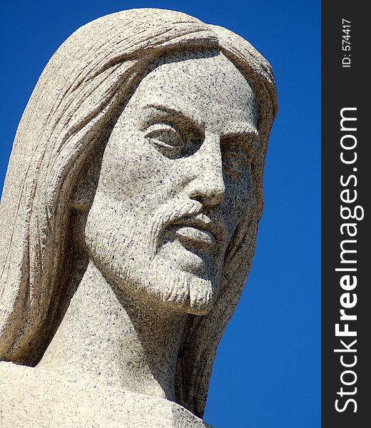 A Statue of Jesus Christ. A Statue of Jesus Christ