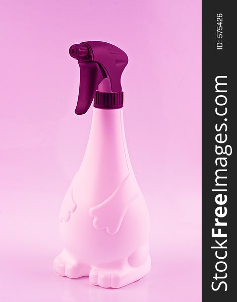 Pink Water Spray Bootle