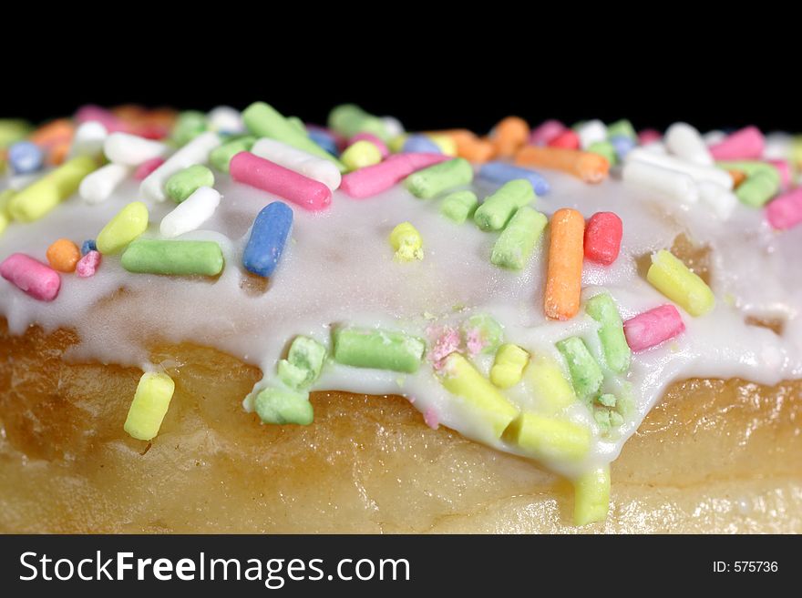 Sprinkle doughnut