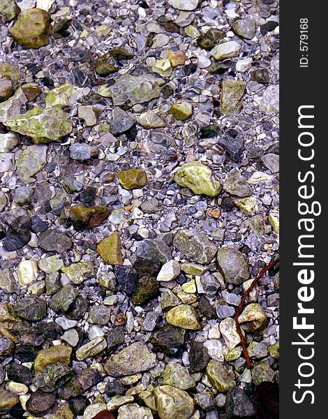 Rocks And Pebbles In The Dilar River