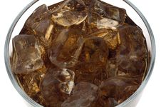 Close Up Of Cola With Ice Stock Photo Close Up Of Cola With Ice Stock Photo