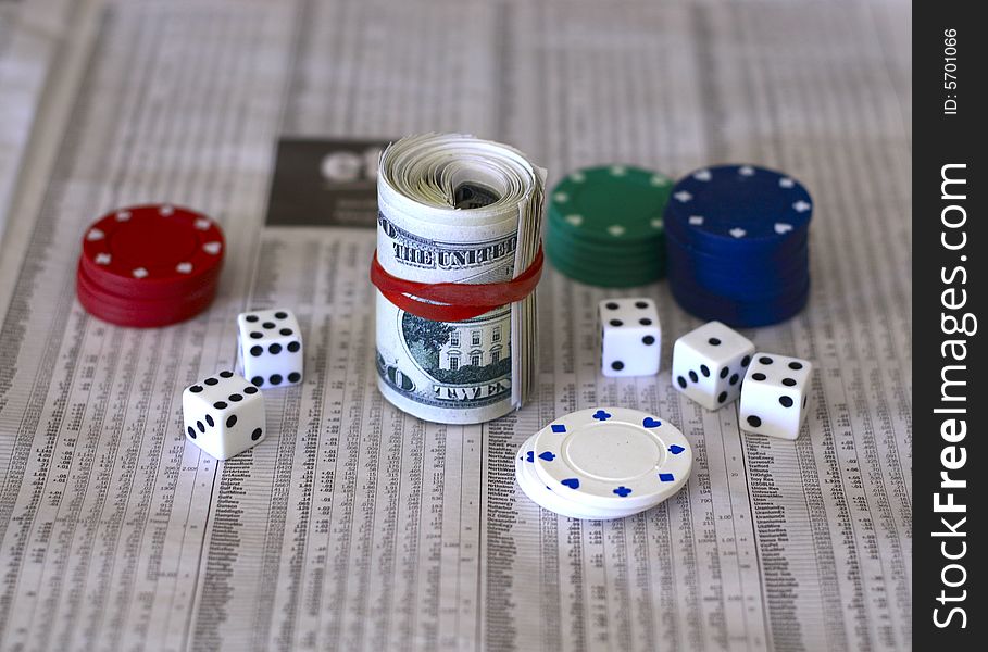 Cash Dice And The Share Market