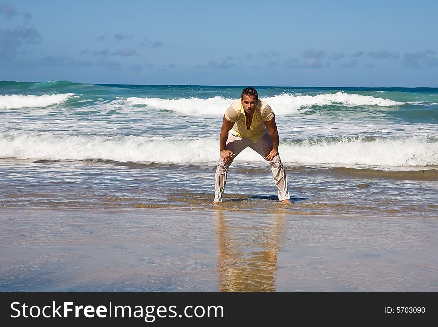 Young On Beach