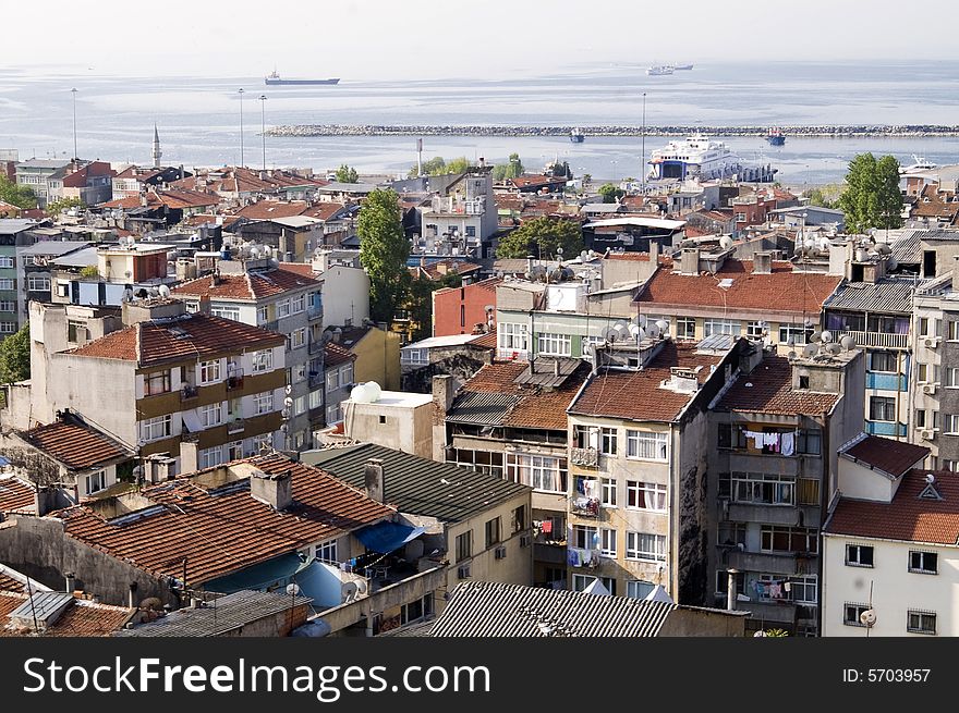 Panoramic View Of Istanbul