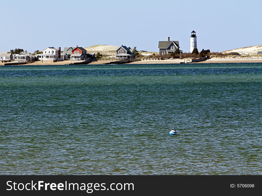 Cape Cod Lighthouse on Sandy Neck