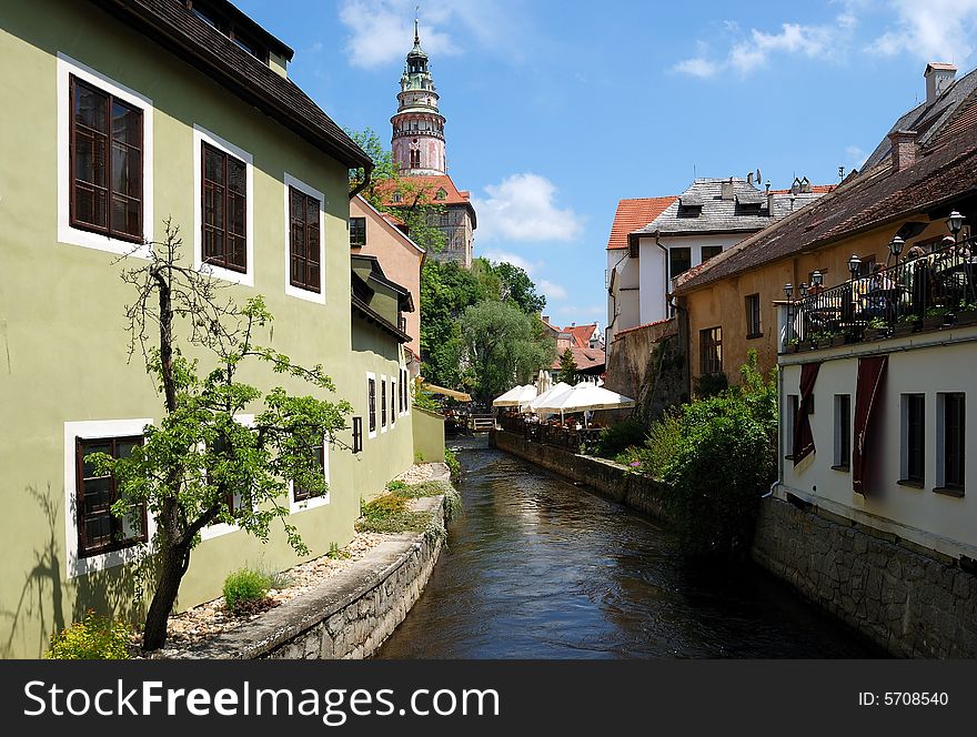 Cesky Krumlov is a UNESCO World Heritage site in the Czech Republic.