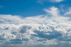 Clouds In The Blue Sky Stock Image Clouds In The Blue Sky Stock Image