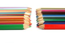 Line Of Pencils Stock Photography Line Of Pencils Stock Photography