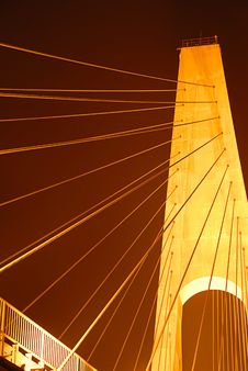 Crossing Bridge Stock Photography Crossing Bridge Stock Photography