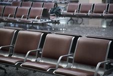 Waiting At The Airport Royalty Free Stock Photos Waiting At The Airport Royalty Free Stock Photos