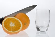 Oranges In A Glass Stock Photography Oranges In A Glass Stock Photography