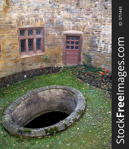 Castle Courtyard In Bavaria - Germany