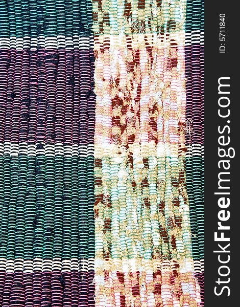 Recycled fabric material texture in natural style. Recycled fabric material texture in natural style