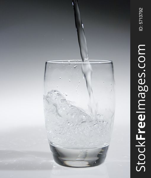 Glass of water