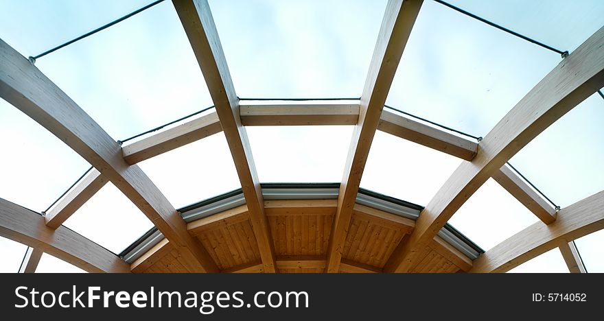 Image of the hall of a business building. Image of the hall of a business building