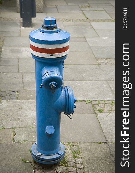 Fire hydrant in a street at Goslar, Germany