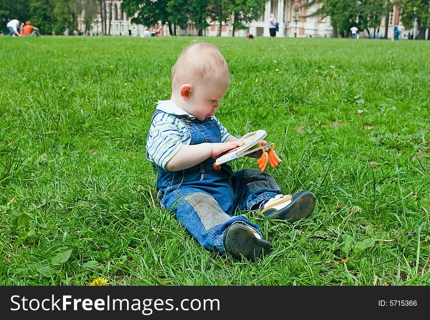 Kid With Book