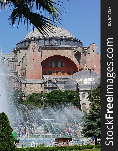 Hagia Sophia in Istanbul, Turkey