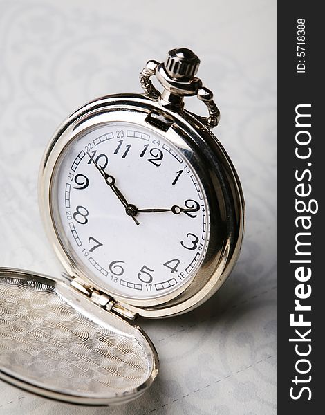 Pocket Watch With  Notebook