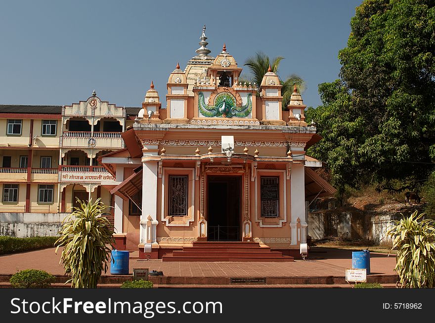 Gahesha residence temple near Ponda, Goa.