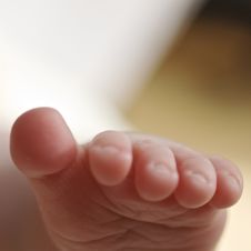 Baby Foot Stock Image