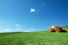 Haystacks Stock Photography Haystacks Stock Photography