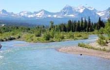 Mountains And River Royalty Free Stock Image Mountains And River Royalty Free Stock Image
