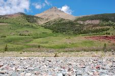 Mountain And Meadow Royalty Free Stock Image Mountain And Meadow Royalty Free Stock Image