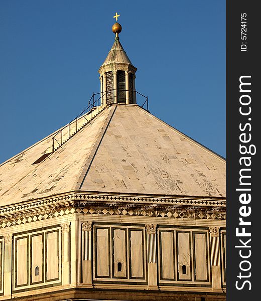 Image of the battestero of Florence - Italy