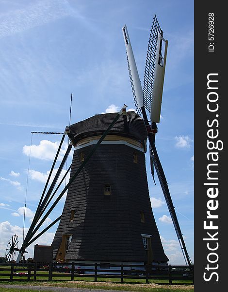 Photo of a Windmill in the Hague