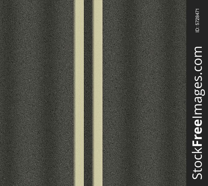 The texture road, road marking, asphalt, suits for duplication of the background, illustration