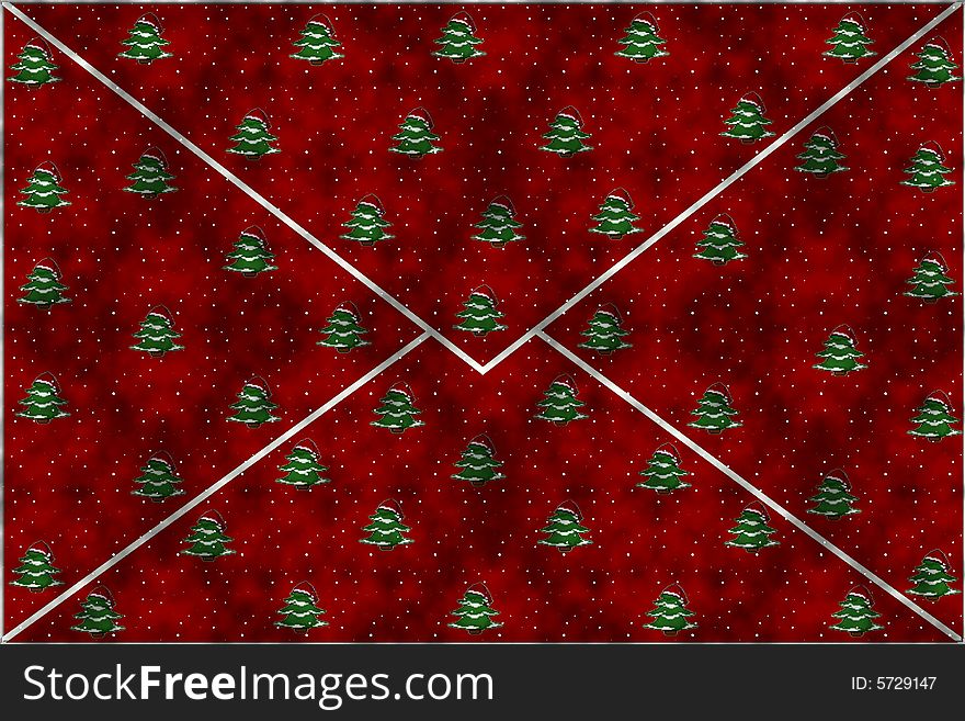 Funny background with trees for Christmas. Funny background with trees for Christmas