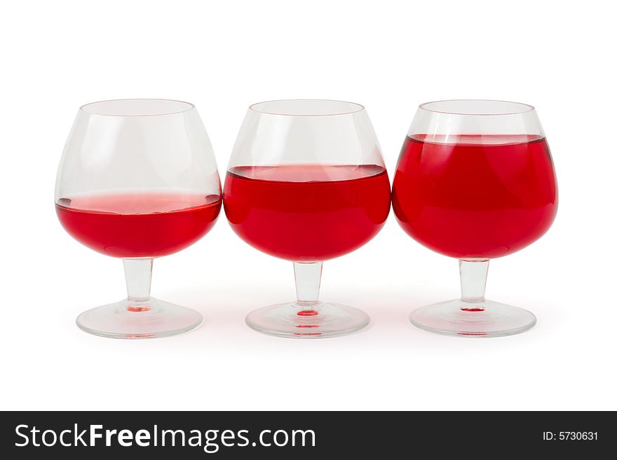 Three Wine Glasses
