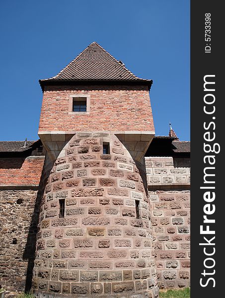 Ancient watchtower in Nuremberg, Germany