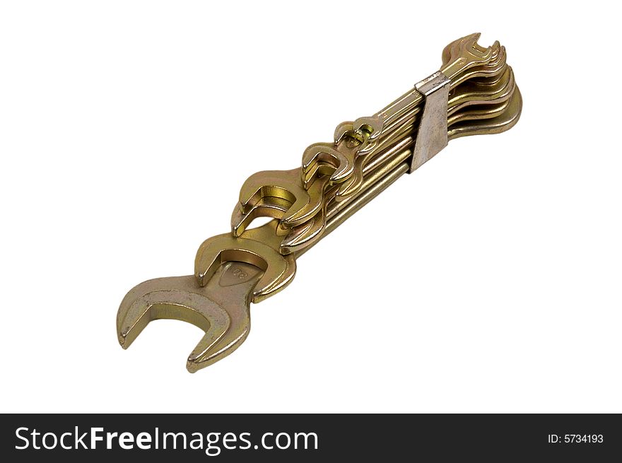 Set of mechanical metal keys