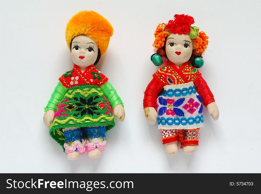 Doll handicraft of Chinese Tibetan. Doll handicraft of Chinese Tibetan.