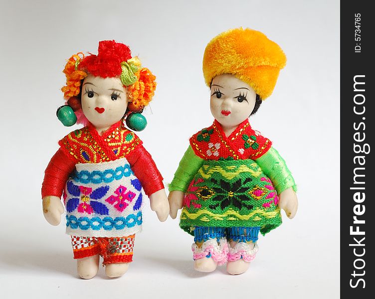 Doll handicraft of Chinese Tibetan. Doll handicraft of Chinese Tibetan.