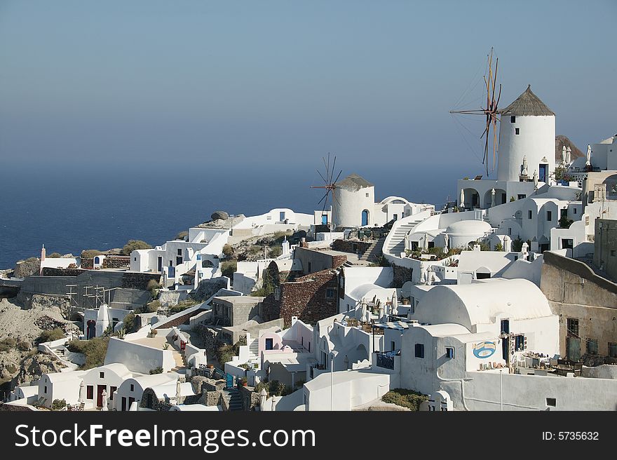 Oia, Santorini island cyclades greece