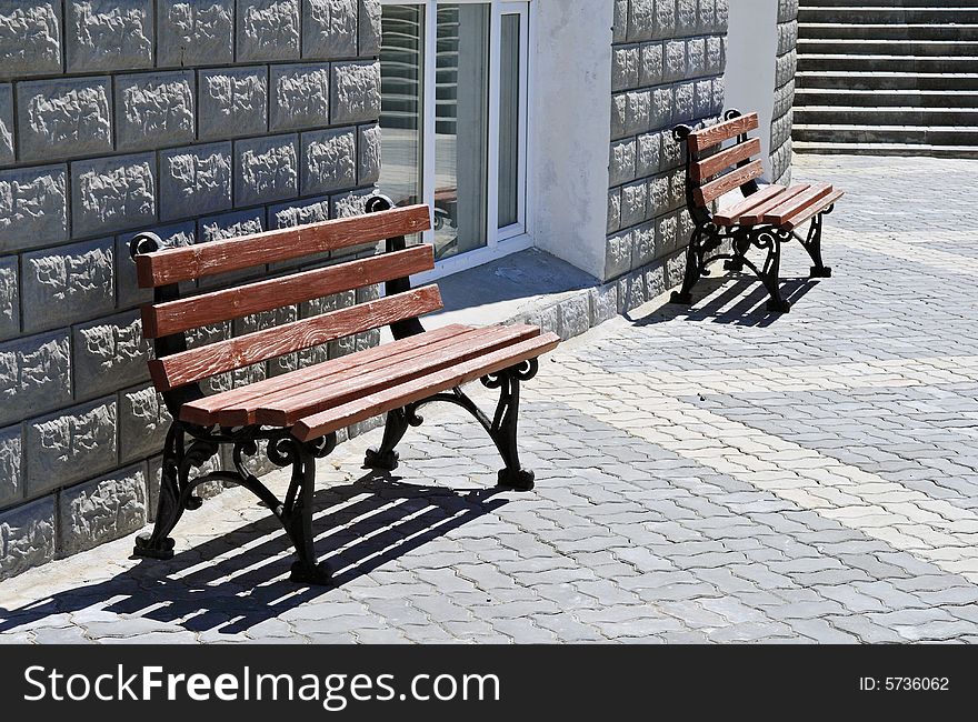 Lonely benches