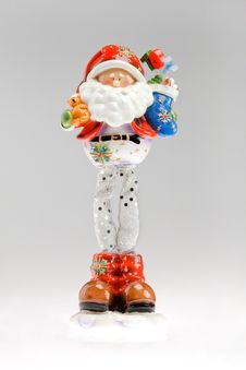 Santa Claus Ornament Stock Photography