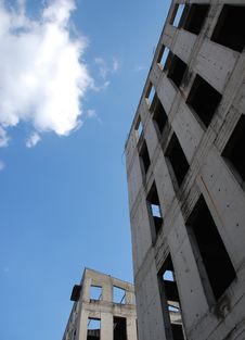 Two Buildings Stock Photography Two Buildings Stock Photography