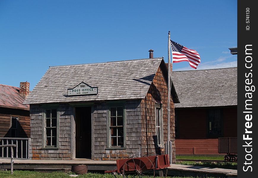 1881 Post Office part of 1880 Town in South Dakota