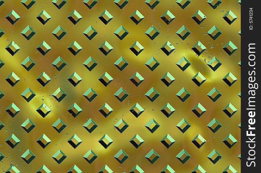 Abstract Diamond Metal plate texture