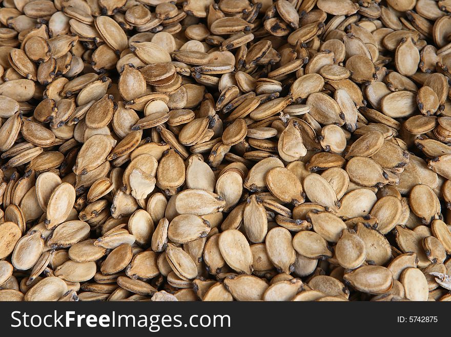 Watermelon seeds in the market