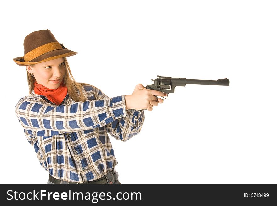 Cowgirl With A Gun