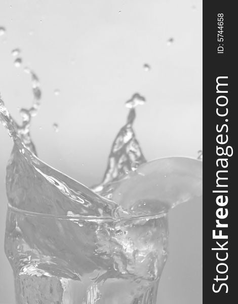 Glass Of Water Background 15