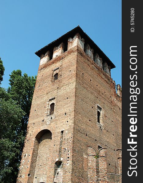 Castelvecchio in the City of Verona in Northern Italy